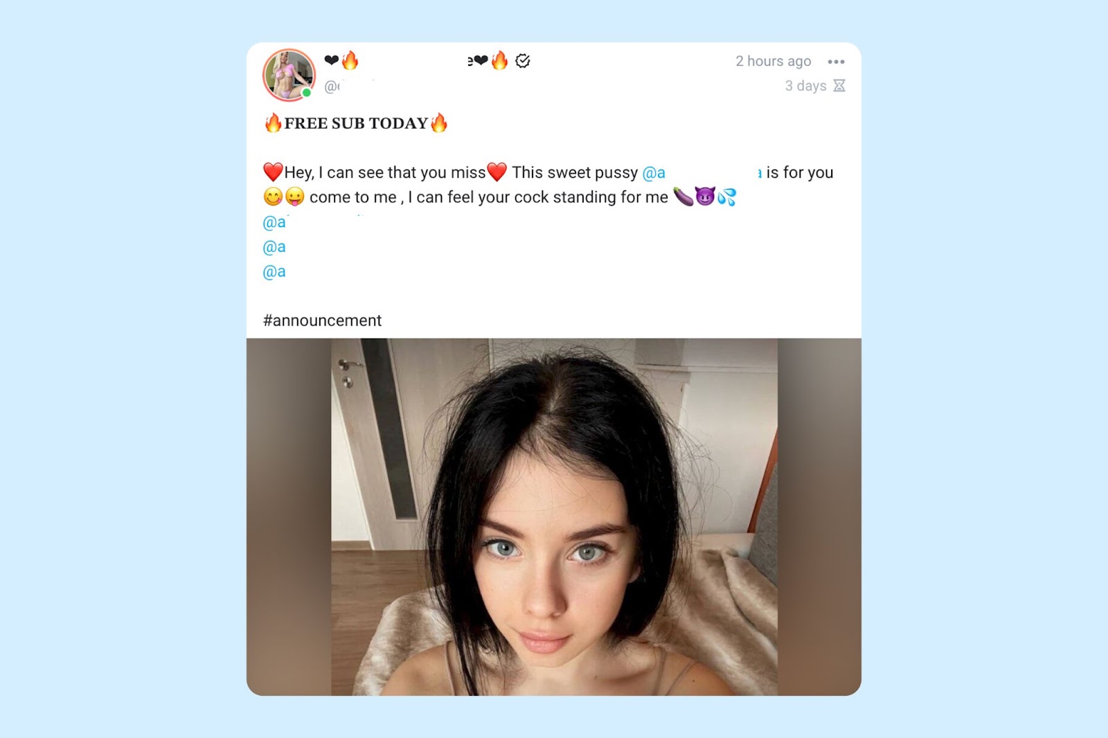 Sfs для онлифанс