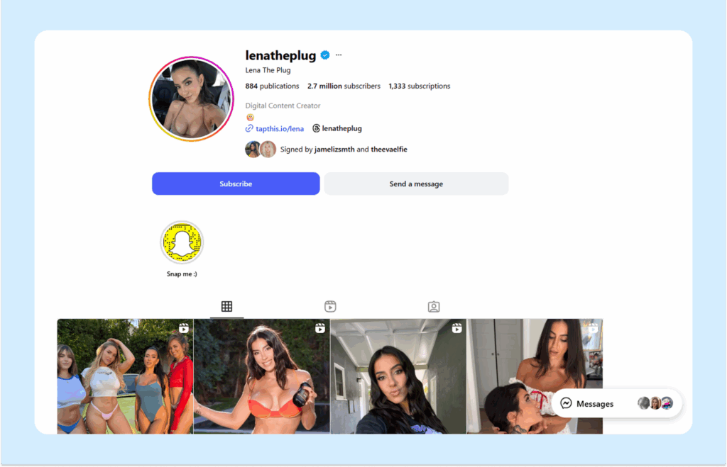 Топ 10 OnlyFans-моделей с самыми высоким доходом