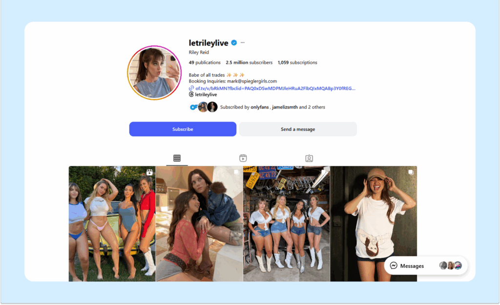 Топ 10 OnlyFans-моделей с самыми высоким доходом